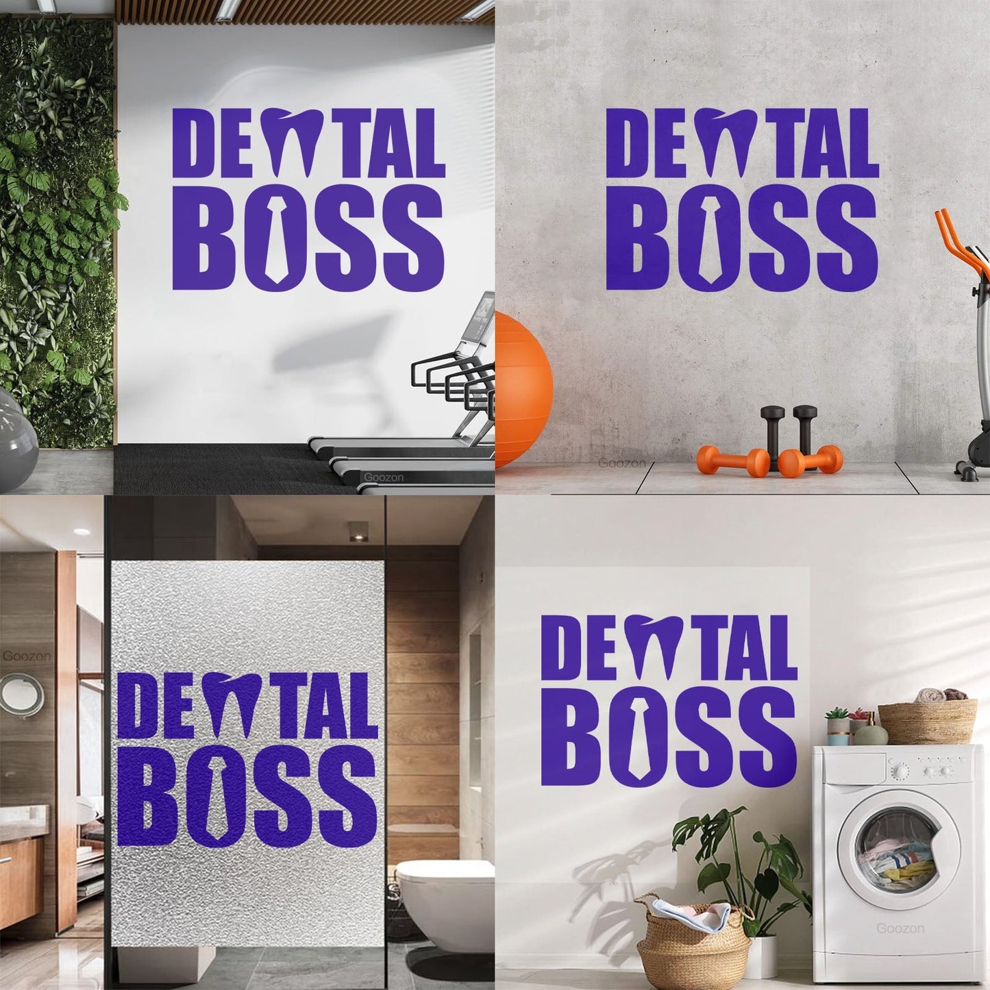 Wall Decals Paster Paper Dental Boss Stomatology Dentist Clinic Toothg Art Decoration