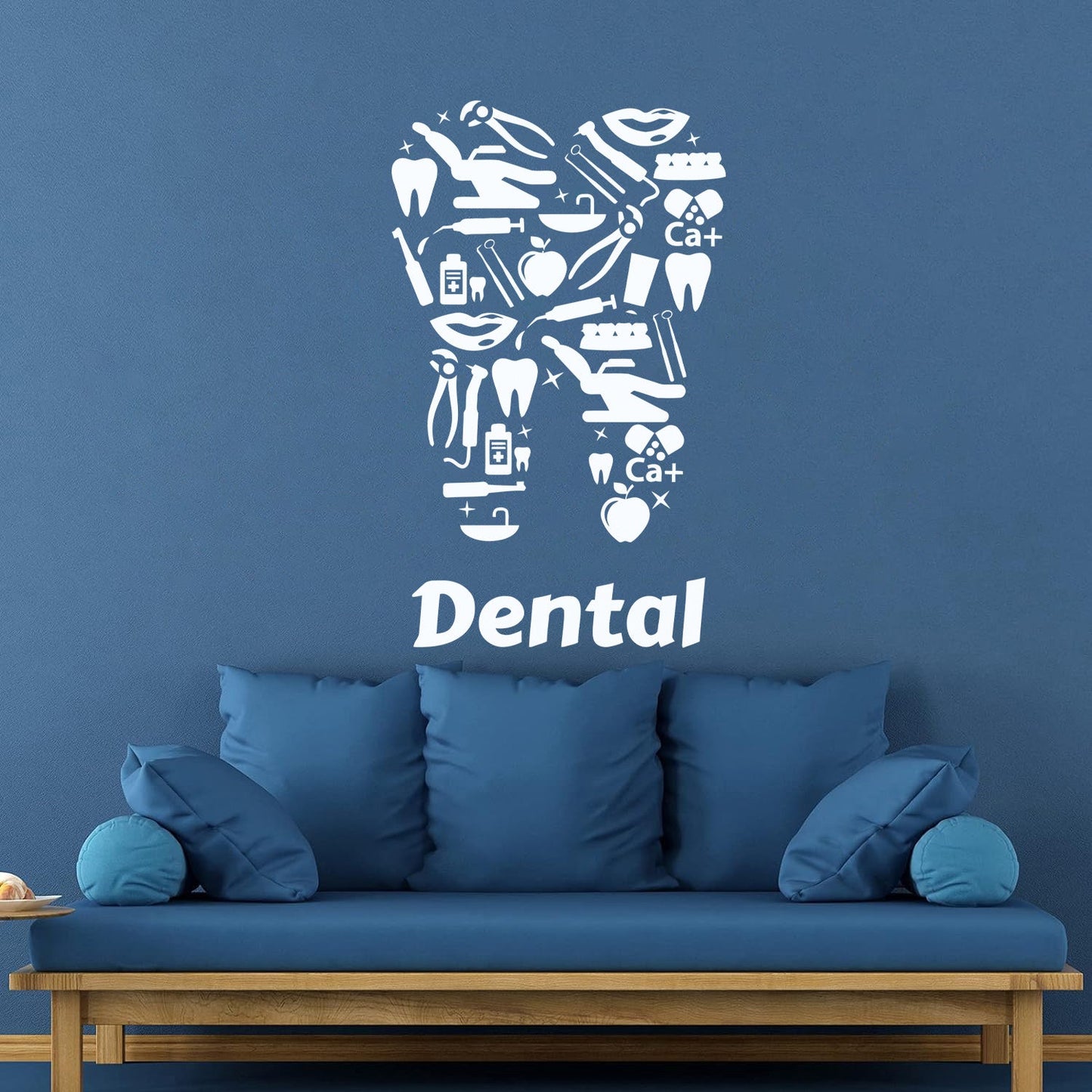 Wall Stickers Paster Paper Dental Clinic Dentists Tooth Tools Tattoo Culture