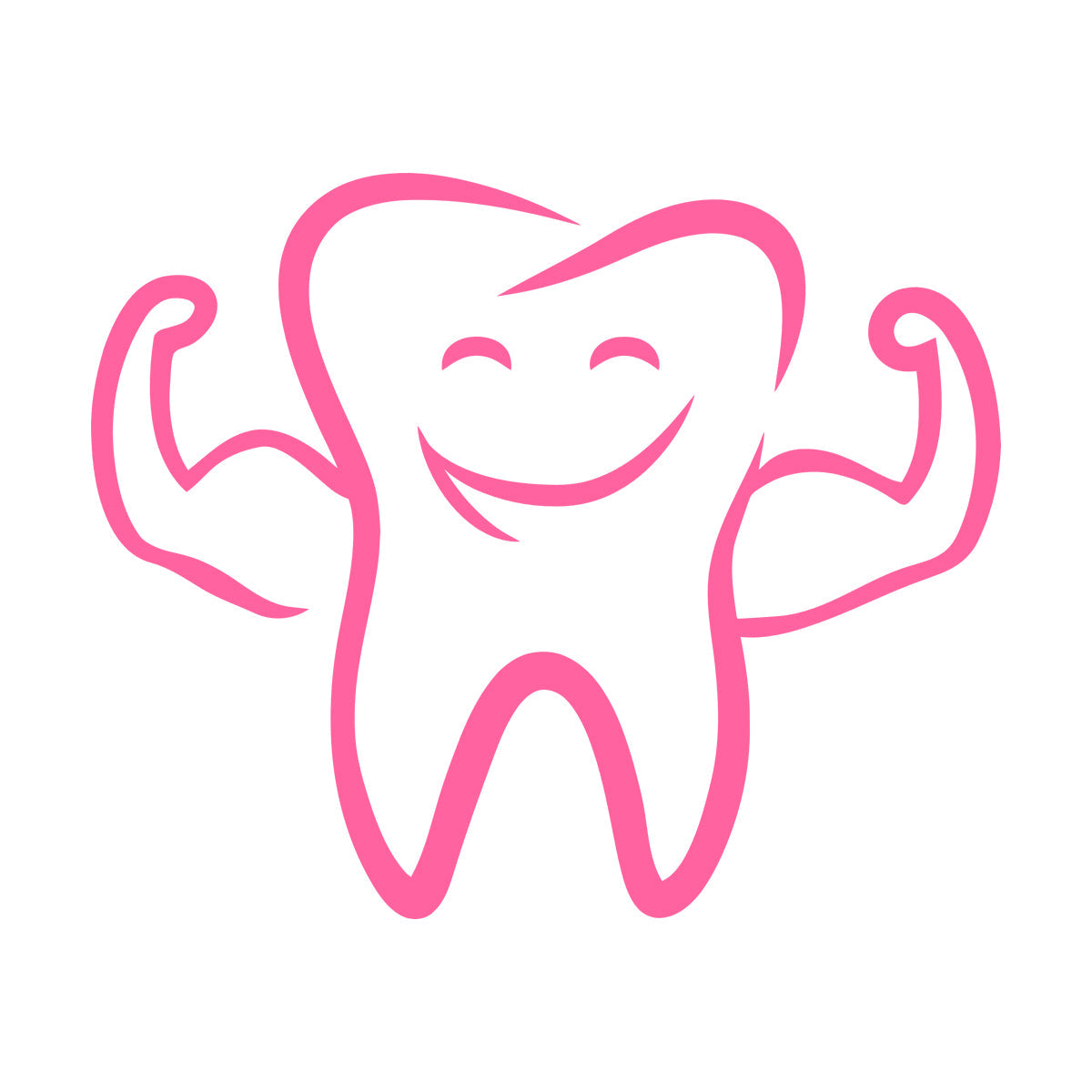 Fine Carving Decals Funny Tooth Smile Dentist Stomatology Dental Clinic Ig Multi Color Selection