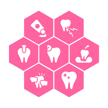 Wall Decals Paster Paper Teeth Dentist Clinic Care Healthy Toothpasteg It Won'T Fall Off