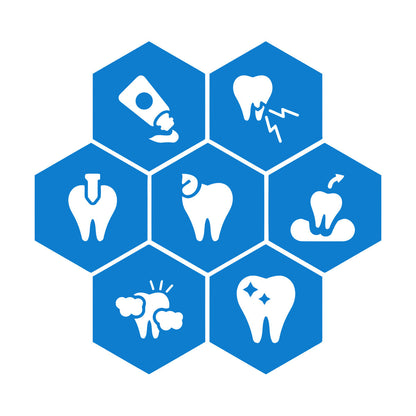 Wall Decals Paster Paper Teeth Dentist Clinic Care Healthy Toothpasteg It Won'T Fall Off