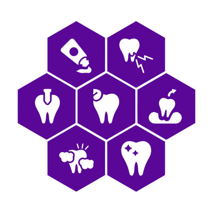 Wall Decals Paster Paper Teeth Dentist Clinic Care Healthy Toothpasteg It Won'T Fall Off