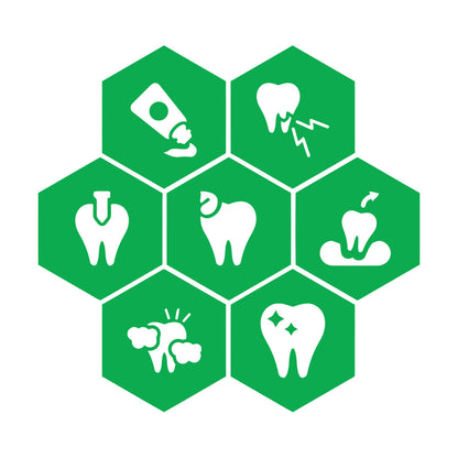 Wall Decals Paster Paper Teeth Dentist Clinic Care Healthy Toothpasteg It Won'T Fall Off