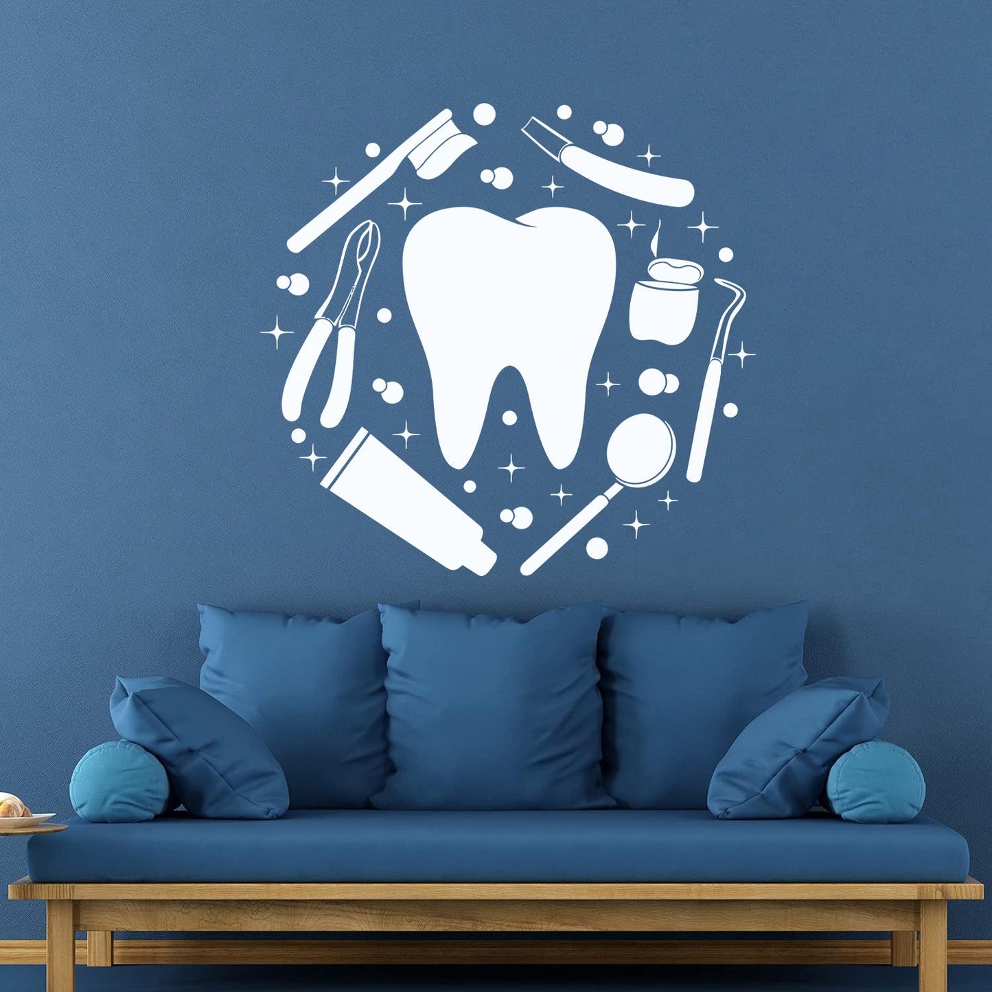 Wall Decals Tooth Dentist Tools Dentistry Clinic Stomatologyg Can Modify And Add Information