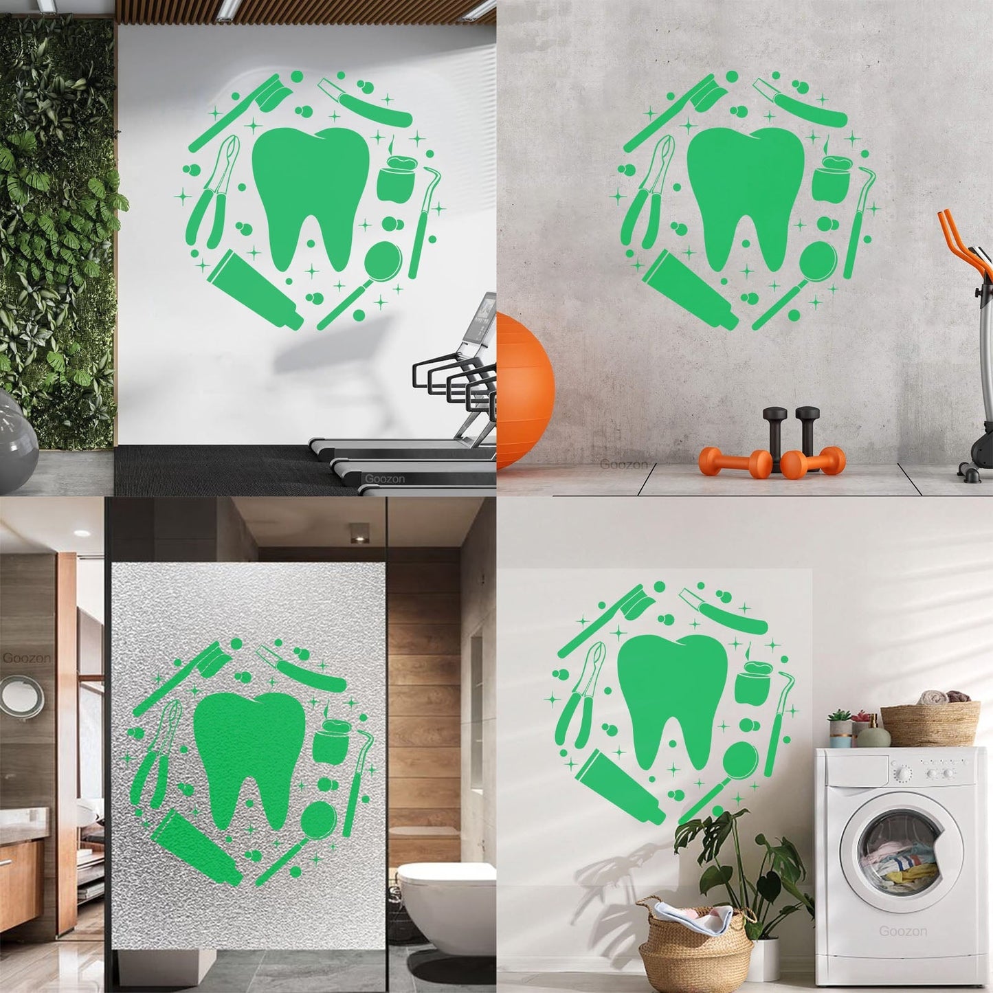Wall Decals Tooth Dentist Tools Dentistry Clinic Stomatologyg Can Modify And Add Information