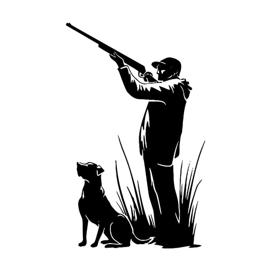 Hunter Dog Hunting Shop Hunt Lettering Decals Multiple Size Options