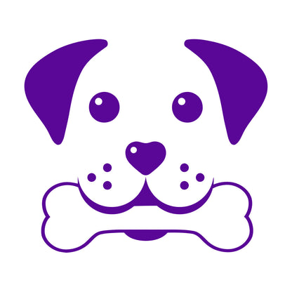 Wall Decals Paster Paper Pets Healthcare Logo Pets Shop Dog Head Multiple Size Options