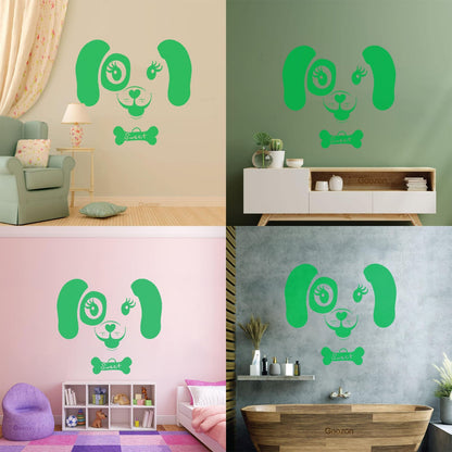 Wall Decals Sweet Puppy Dog Child Nursery Art Mural Painting
