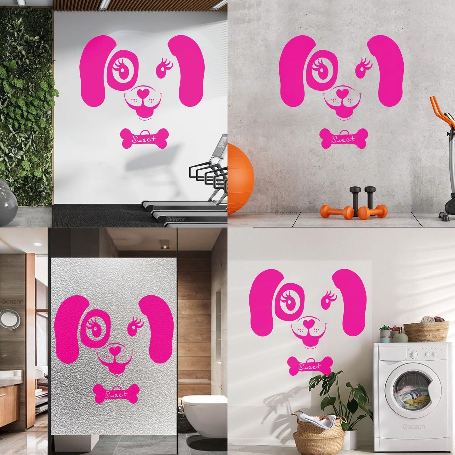 Wall Decals Sweet Puppy Dog Child Nursery Art Mural Painting