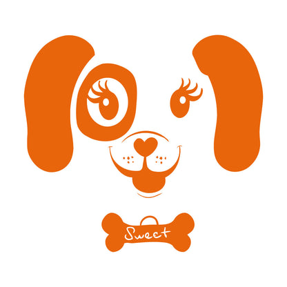 Wall Decals Sweet Puppy Dog Child Nursery Art Mural Painting