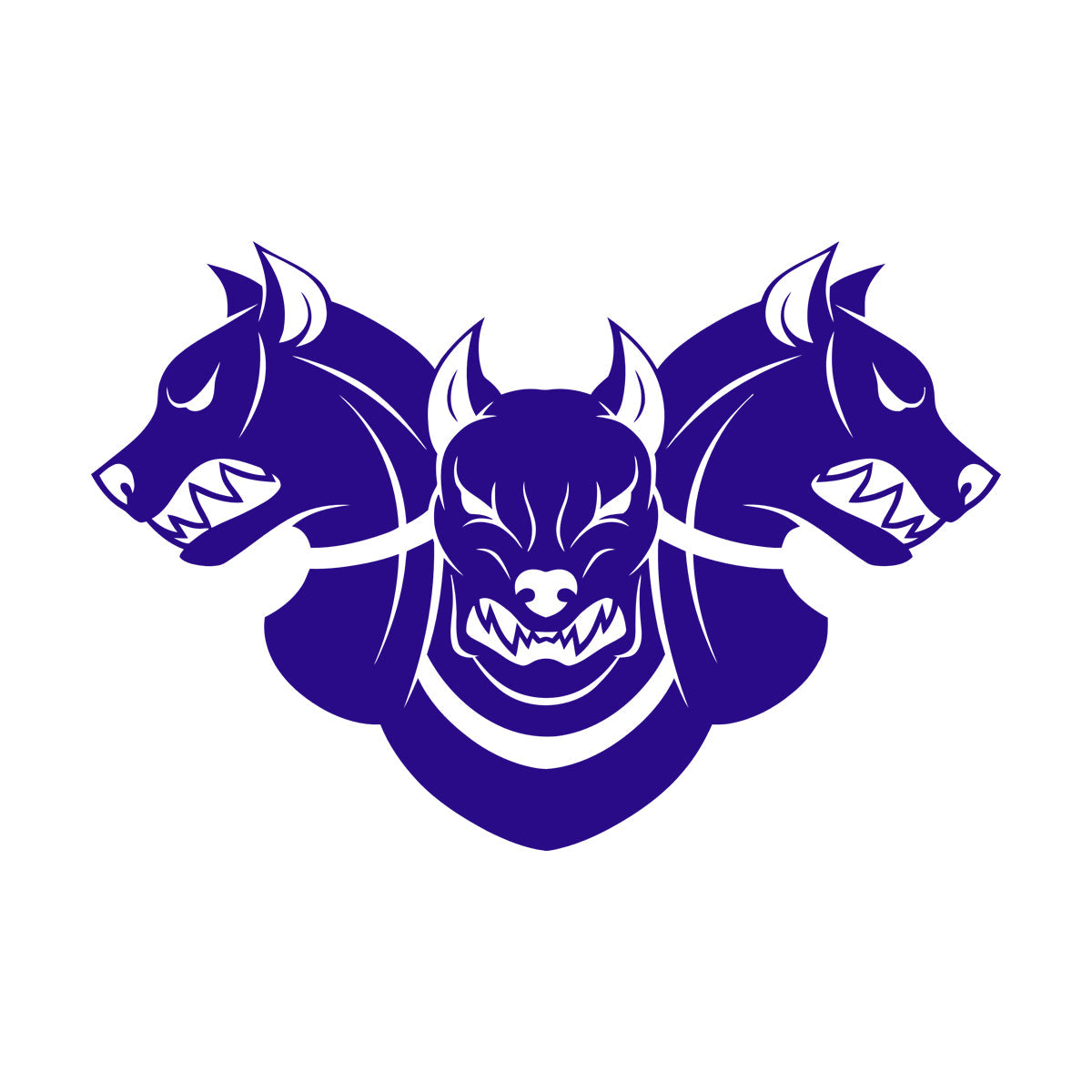 Vinyl Wall Decals Three Headed Cerberus Angry Dog Patrol Garage Multiple Size Options