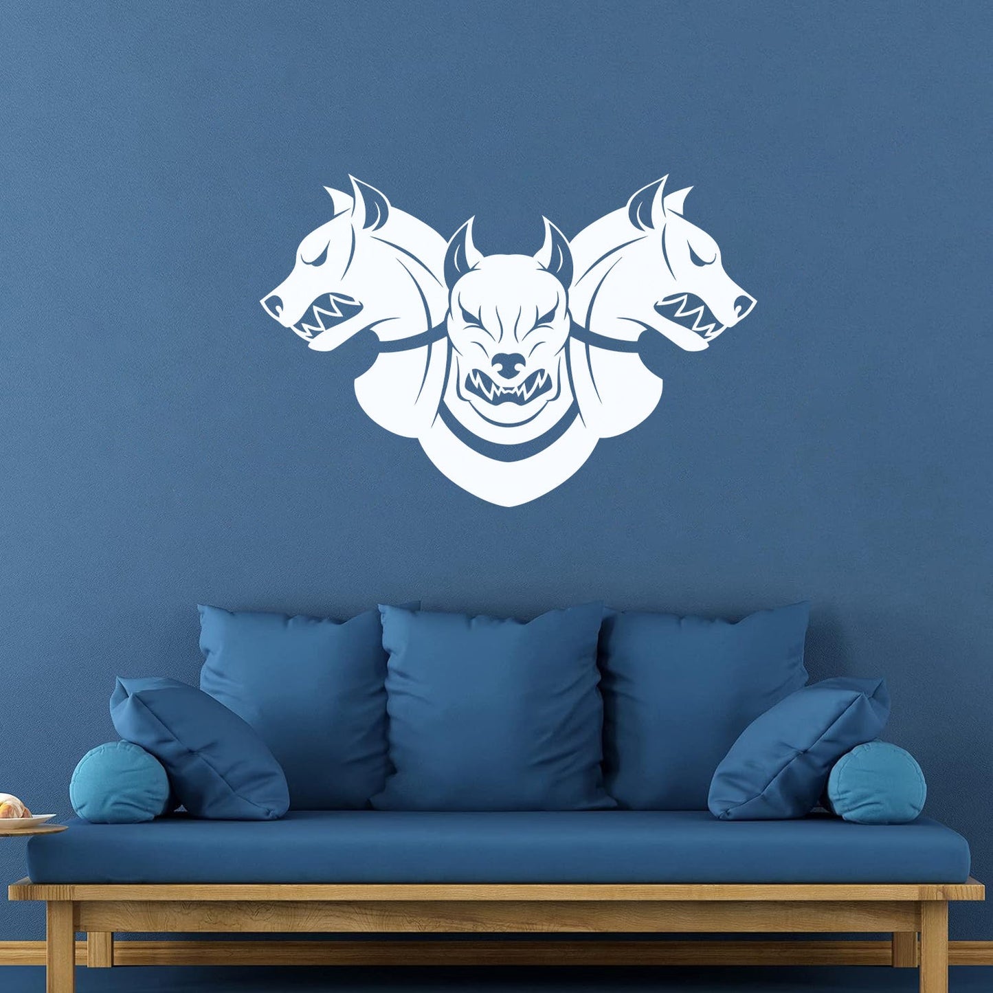 Vinyl Wall Decals Three Headed Cerberus Angry Dog Patrol Garage Multiple Size Options