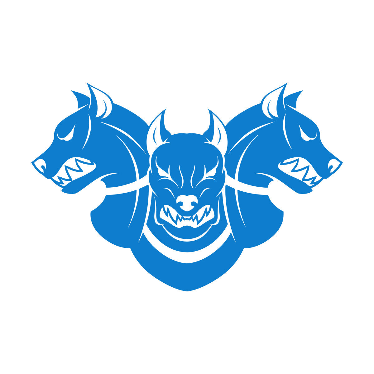 Vinyl Wall Decals Three Headed Cerberus Angry Dog Patrol Garage Multiple Size Options