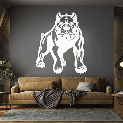 Evil Angry Dog Pit Bull Beast Pet Wall Decals Paster Paper Self Adhesive