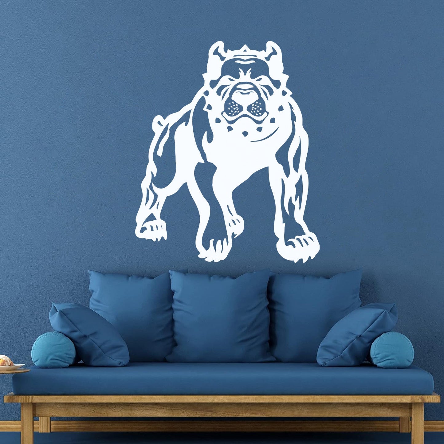 Evil Angry Dog Pit Bull Beast Pet Wall Decals Paster Paper Self Adhesive
