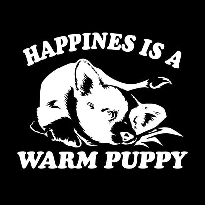 Vinyl Wall Stickers Pet Dog Cute Puppy Words Phrase Happiness Do Not Damage The Wall Surface