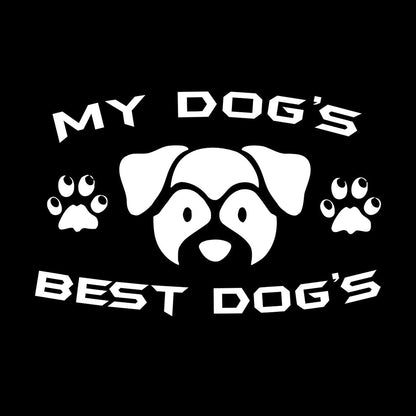 Vinyl Wall Decals Pet Dog Inscription Words Friend Puppy Equipped With Transfer Film Kit
