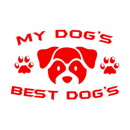 Vinyl Wall Decals Pet Dog Inscription Words Friend Puppy Equipped With Transfer Film Kit