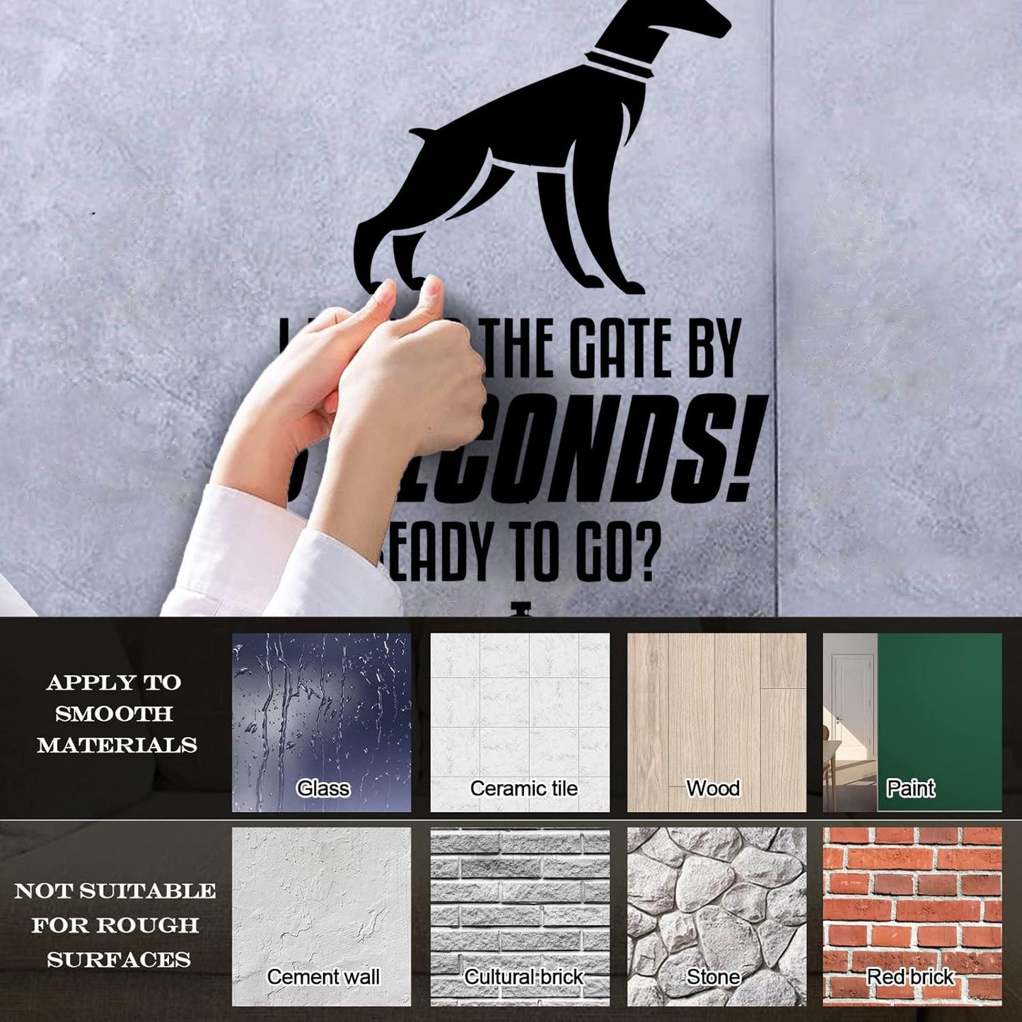 Wall Stickers Doberman Dog Breed Lovely Home Pets Personalized Customization