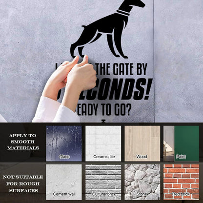 Wall Stickers Doberman Dog Breed Lovely Home Pets Personalized Customization