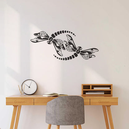 Abstract Dragonflies Insects Vinyl Wall Stickers Tattoo Culture
