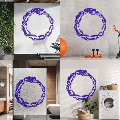 Vinyl Wall Stickers Ouroboros Snake Dragon Ancient Infinity Symbol It Won'T Fall Off