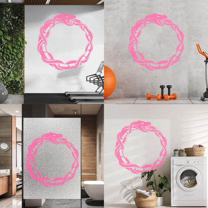 Vinyl Wall Stickers Ouroboros Snake Dragon Ancient Infinity Symbol It Won'T Fall Off