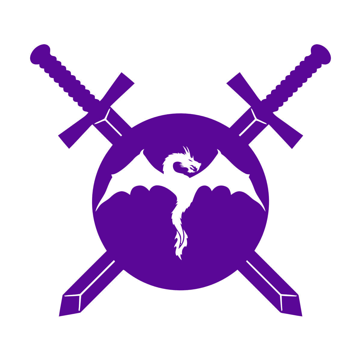 Swords Dragon Shield Warrior Knight Boy Engraving Decals Art Decoration