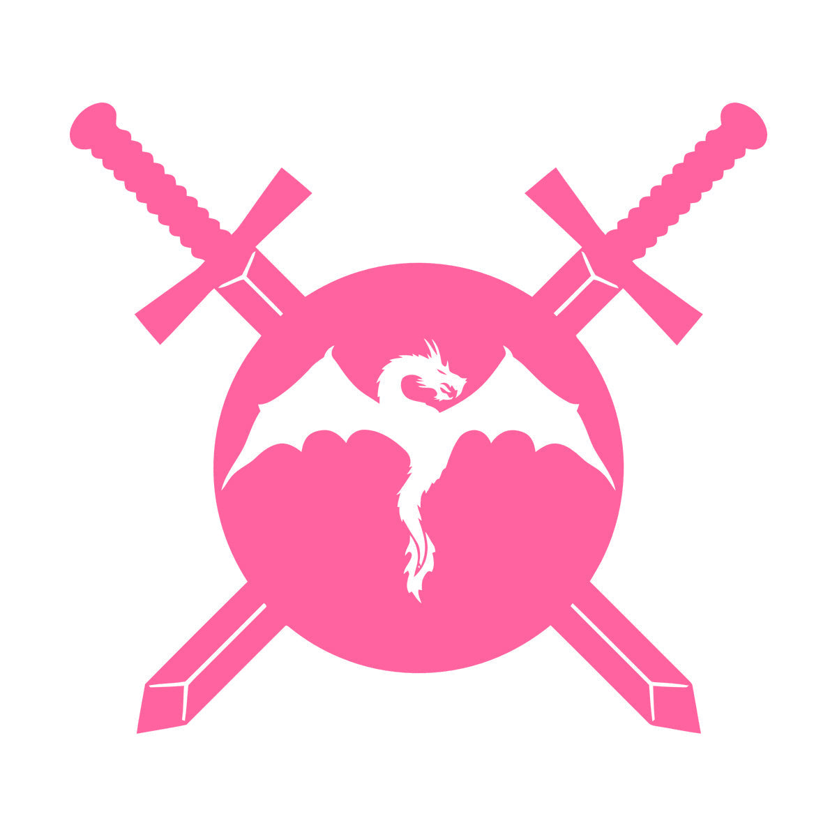 Swords Dragon Shield Warrior Knight Boy Engraving Decals Art Decoration