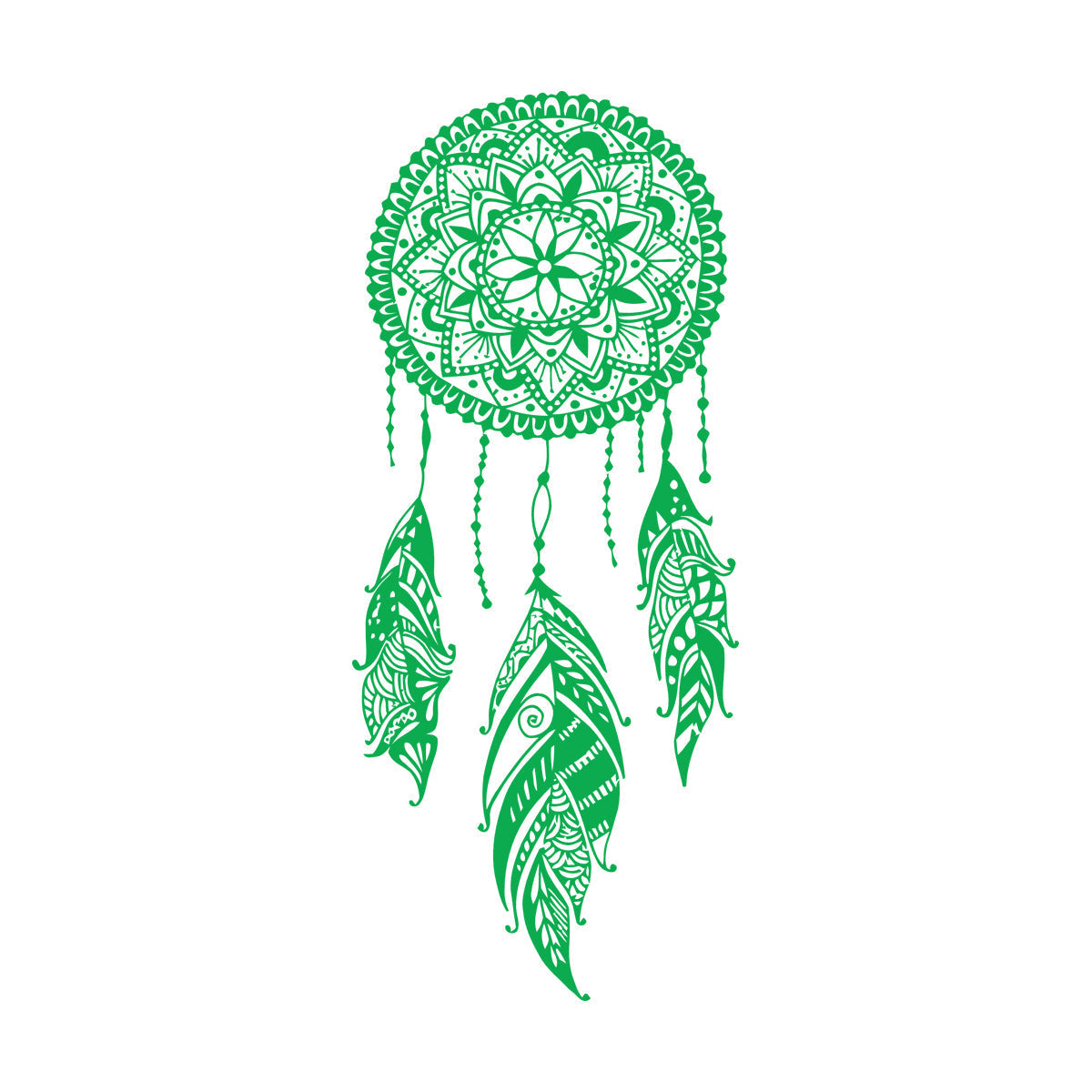 Wall Stickers Bedroom Feathers Dreamcatcher Amulet Can Modify And Add Information