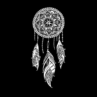 Wall Stickers Bedroom Feathers Dreamcatcher Amulet Can Modify And Add Information