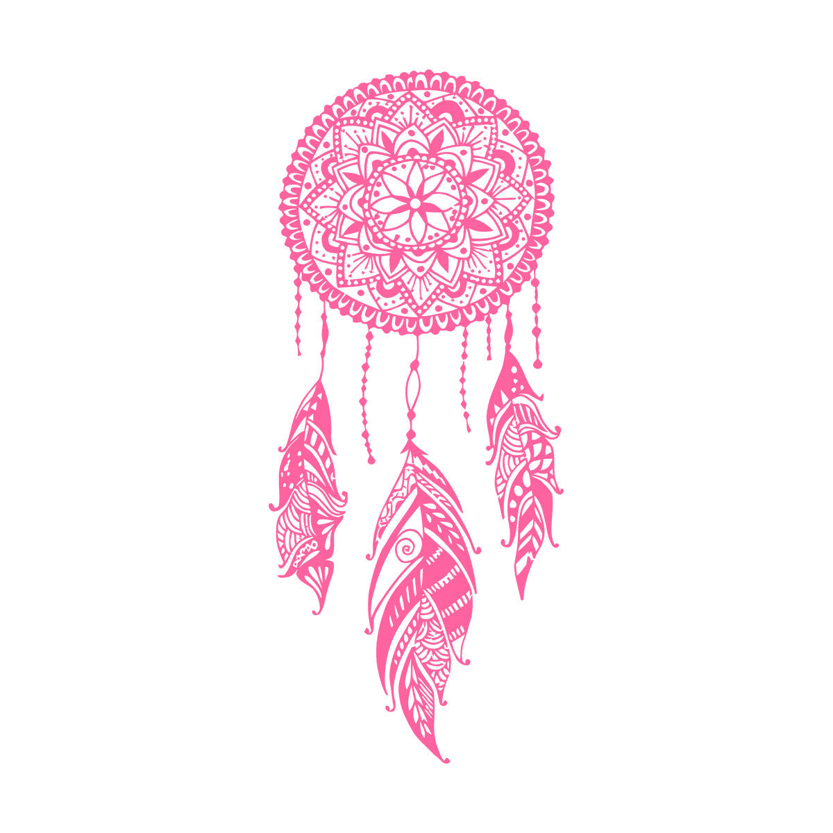 Wall Stickers Bedroom Feathers Dreamcatcher Amulet Can Modify And Add Information