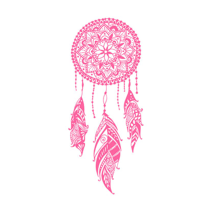 Wall Stickers Bedroom Feathers Dreamcatcher Amulet Can Modify And Add Information