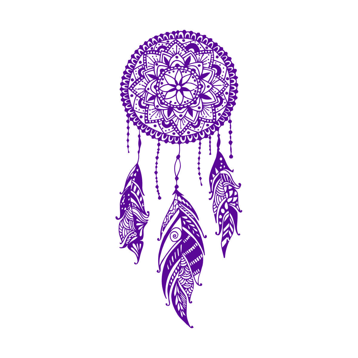 Wall Stickers Bedroom Feathers Dreamcatcher Amulet Can Modify And Add Information