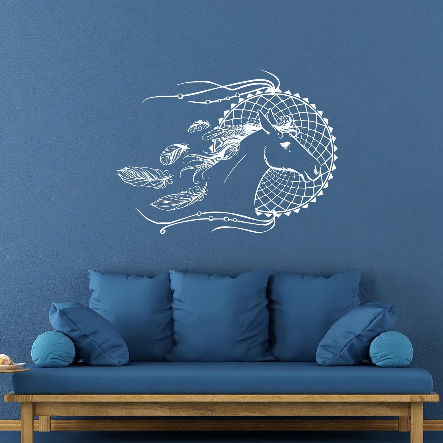 Engraving Decals Dream Catcher Horse Dreamcatcher Wall Beautification