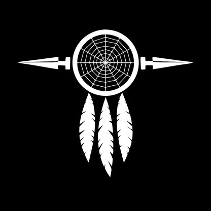 Vinyl Wall Stickers Dreamcatcher Dream Catcher Talisman Native American Waterproof