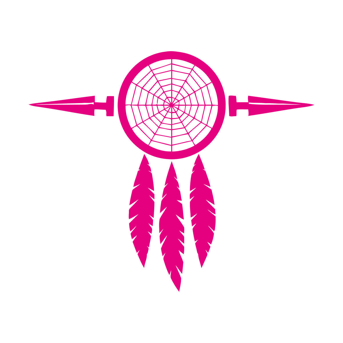 Vinyl Wall Stickers Dreamcatcher Dream Catcher Talisman Native American Waterproof