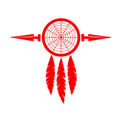 Vinyl Wall Stickers Dreamcatcher Dream Catcher Talisman Native American Waterproof