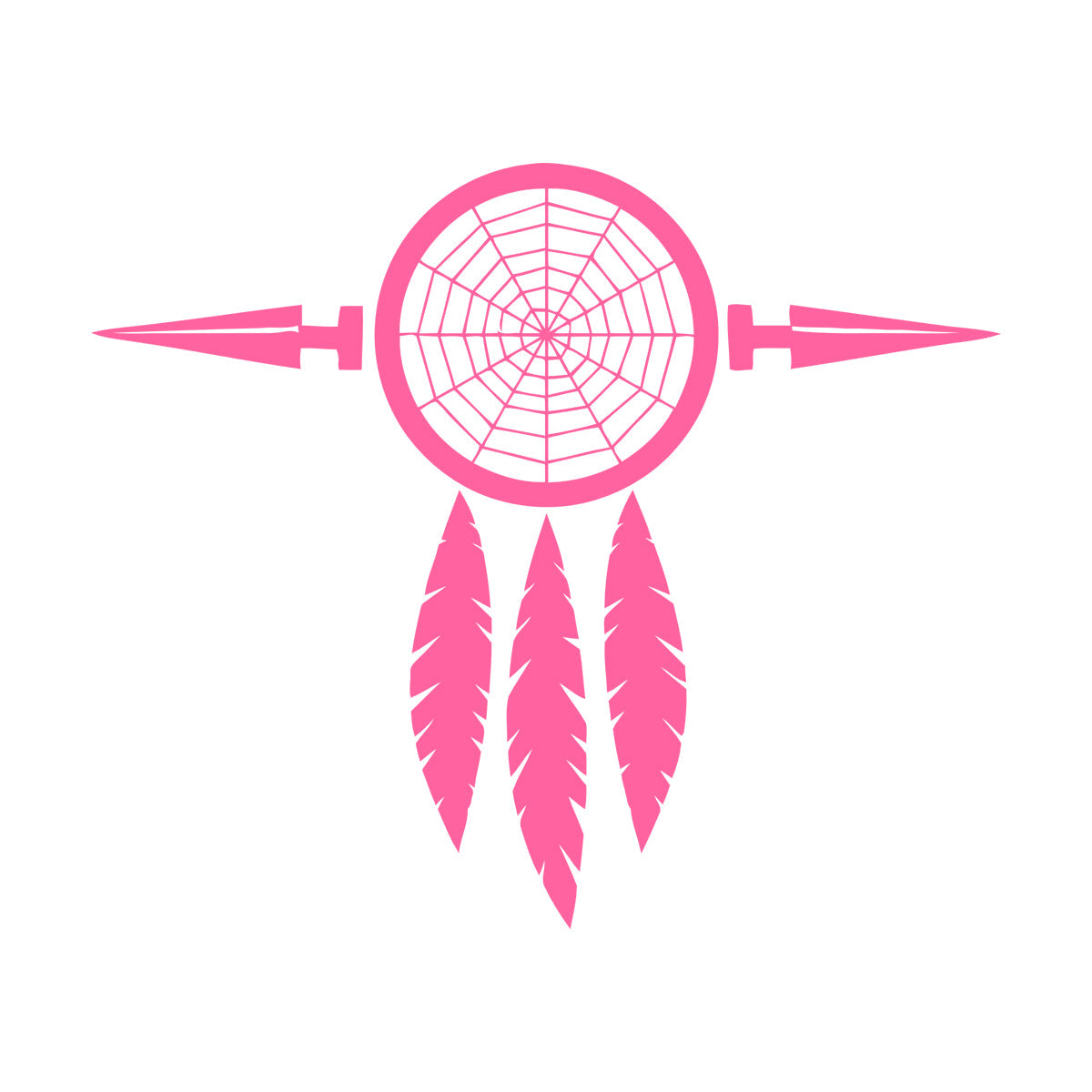 Vinyl Wall Stickers Dreamcatcher Dream Catcher Talisman Native American Waterproof