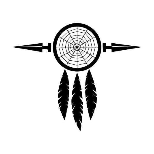 Vinyl Wall Stickers Dreamcatcher Dream Catcher Talisman Native American Waterproof