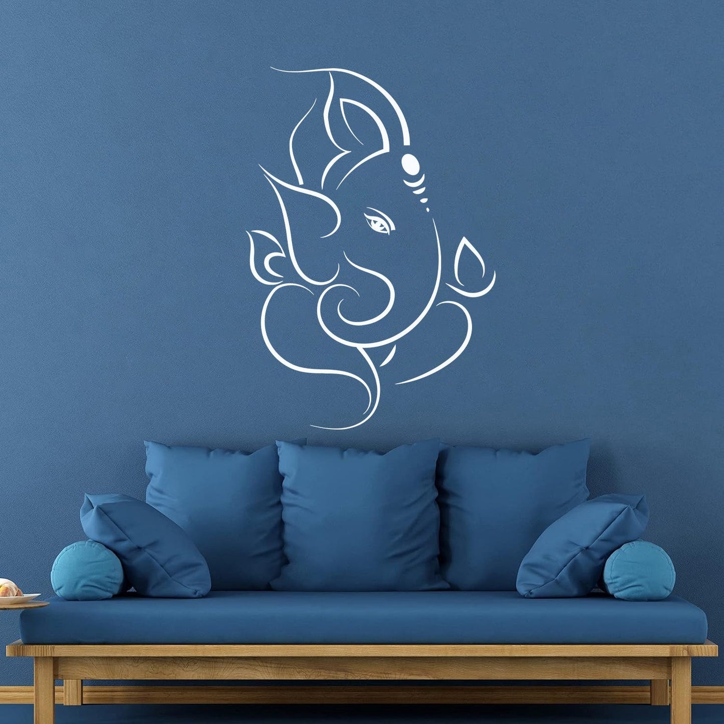 Wall Decals Paster Paper Hinduism Hindu Abstract God Ganesha Elephant Equipped With Transfer Film Kit