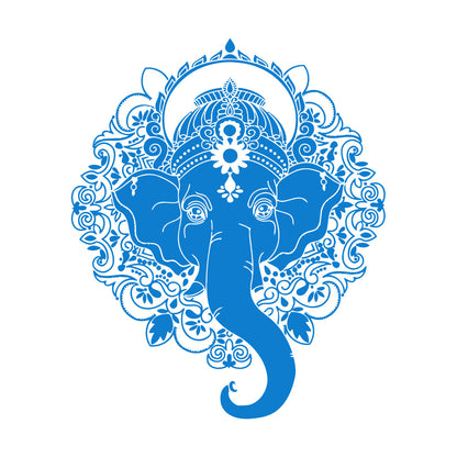 Wall Decals India Ganesha Elephant God Hindu Hinduism Art Mural Painting