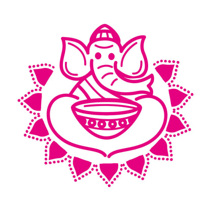 Wall Stickers Paster Paper India Indian Cuisine Hot Spicy Food Elephant Personalized Customization