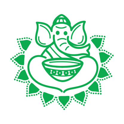 Wall Stickers Paster Paper India Indian Cuisine Hot Spicy Food Elephant Personalized Customization