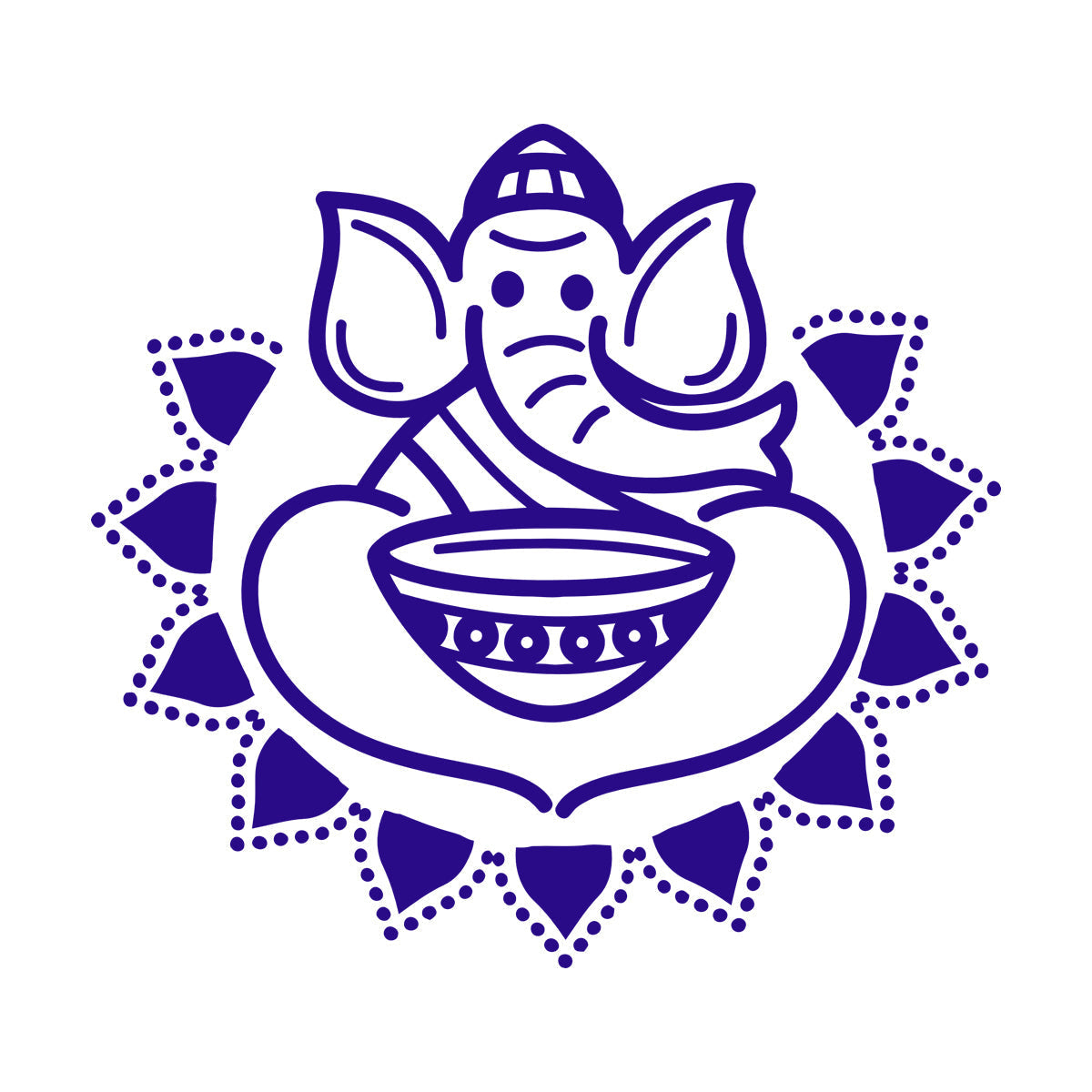 Wall Stickers Paster Paper India Indian Cuisine Hot Spicy Food Elephant Personalized Customization