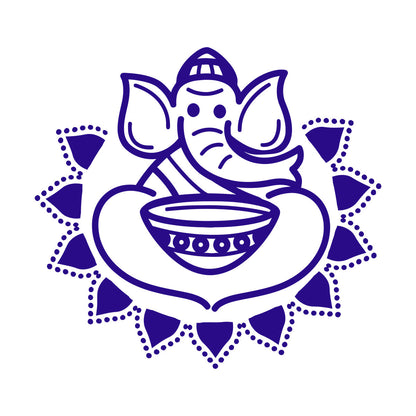 Wall Stickers Paster Paper India Indian Cuisine Hot Spicy Food Elephant Personalized Customization