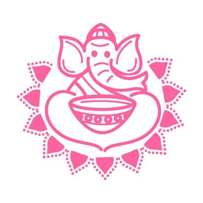 Wall Stickers Paster Paper India Indian Cuisine Hot Spicy Food Elephant Personalized Customization