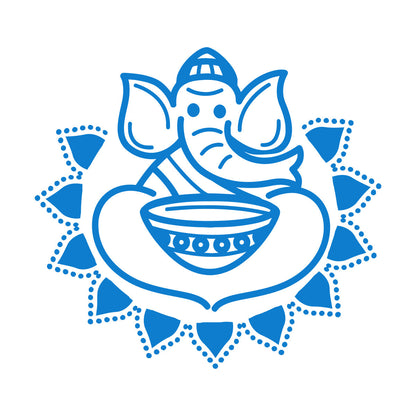 Wall Stickers Paster Paper India Indian Cuisine Hot Spicy Food Elephant Personalized Customization