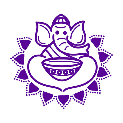 Wall Stickers Paster Paper India Indian Cuisine Hot Spicy Food Elephant Personalized Customization