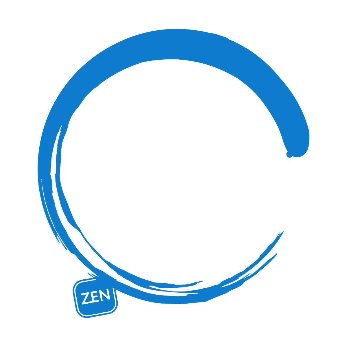 Wall Vinyl Sticker Decor Enso Circle Zen Japanese Calligraphy Waterproof